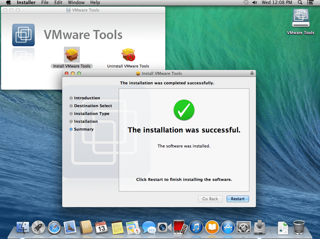 download vmware tools for os x mavericks