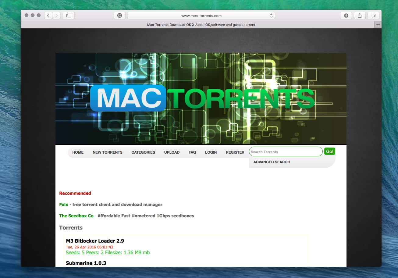 torrent games mac